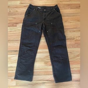 Carhartt Brown Double-front pant